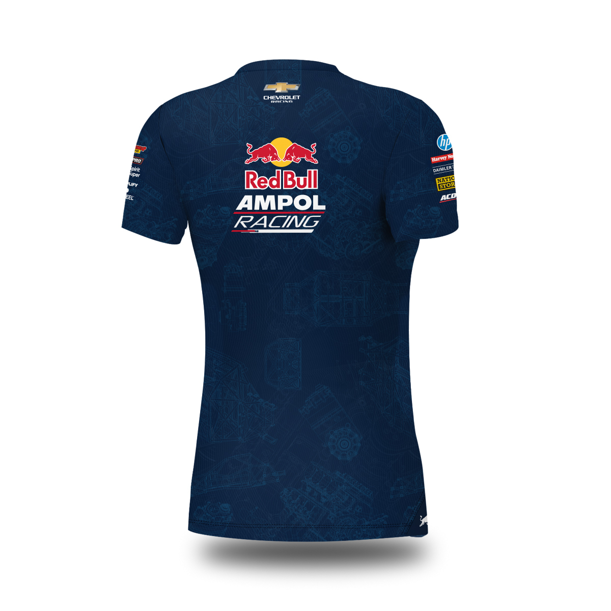 Red Bull Ampol Racing DNA Ladies T-Shirt