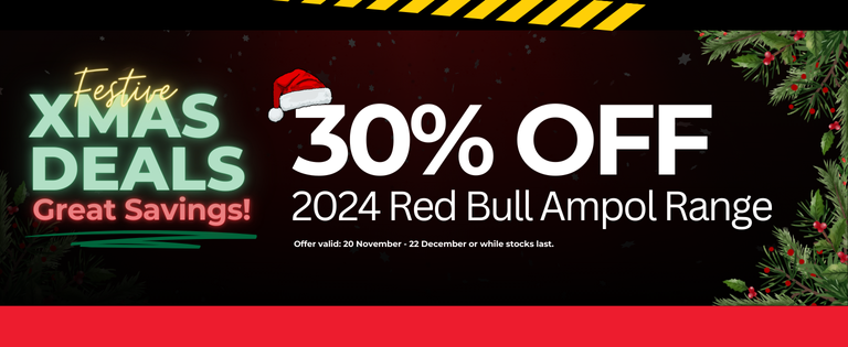 30% OFF RED BULL