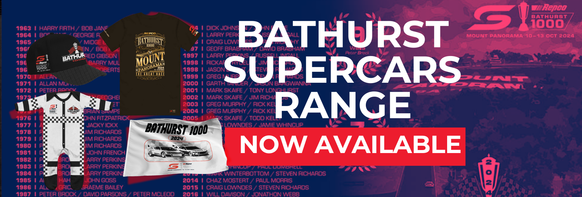 2024 SUPERCARS BATHURST RANGE