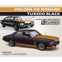 1:18 HX Monaro GTS Sedan Tuxedo Black | 18860