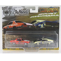 OZ WHEELS 1:64 Bathurst Twin Set - Holden HQ Darrell Lea / Ford XA Goss Falcon