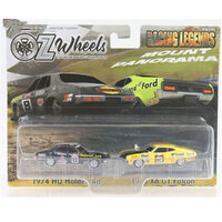 OZ WHEELS 1:64 Bathurst Twin Set - Holden HQ Darrell Lea - Ford XA Goss Falcon